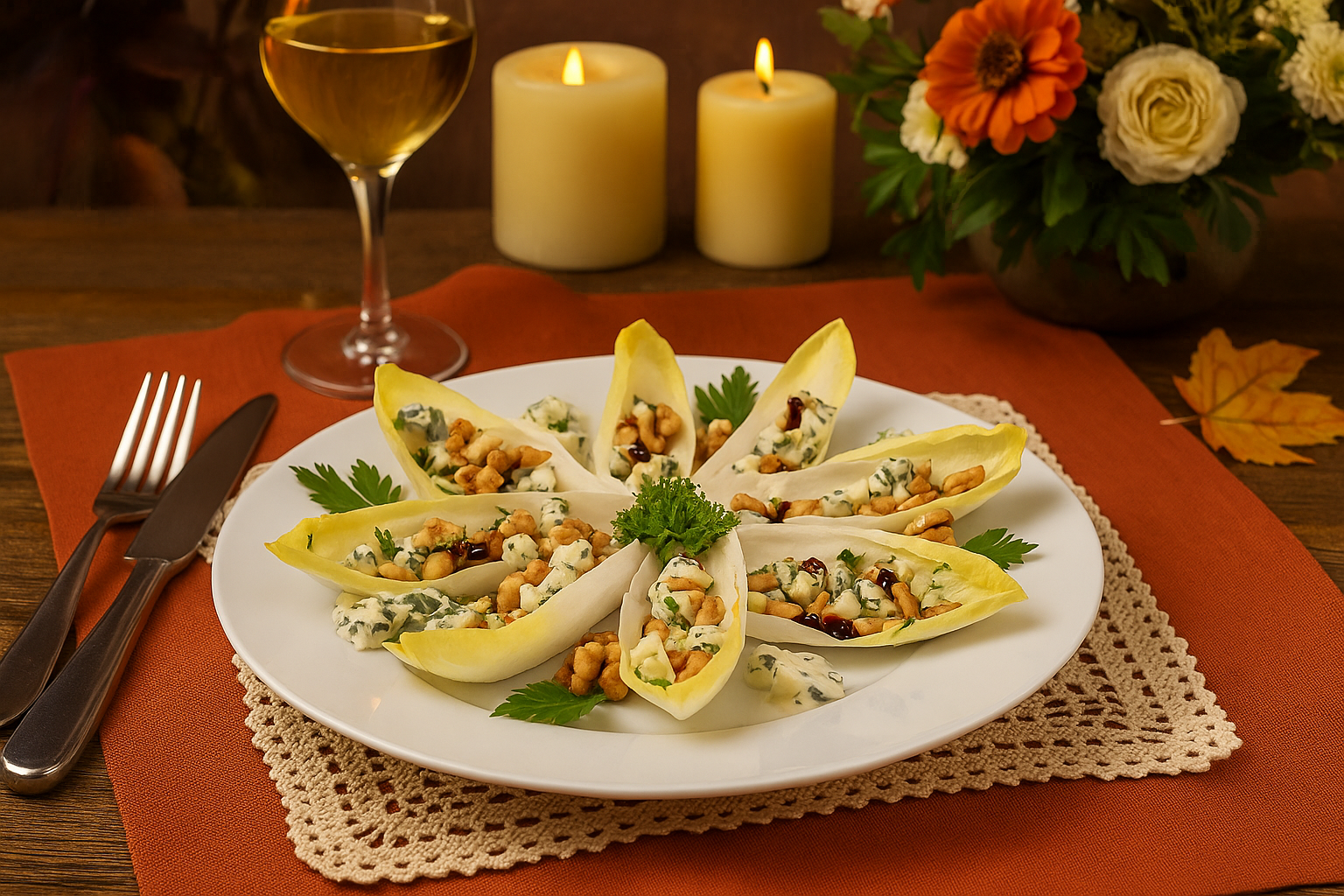 Recette de salade d'endives