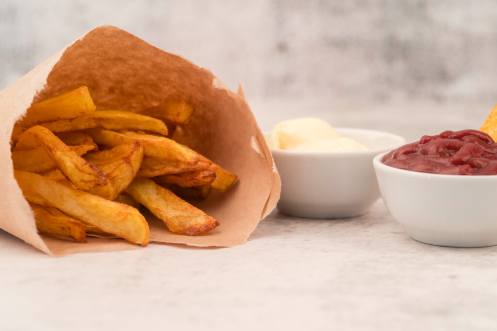 Frites de patate douce